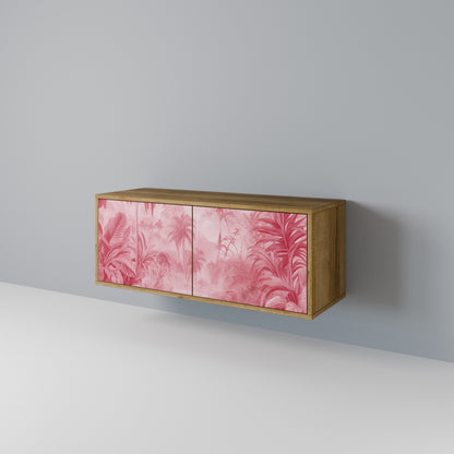 SWEET TROPICS Kompakt TV-bänk med 2 dörrar