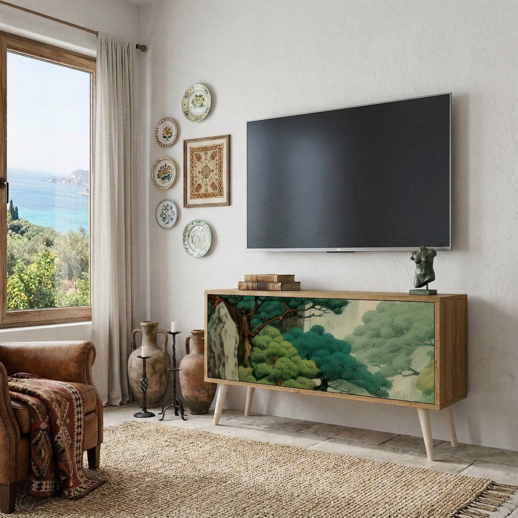 VERDURE ABYSS Mobile TV Compatto a 2 Ante
