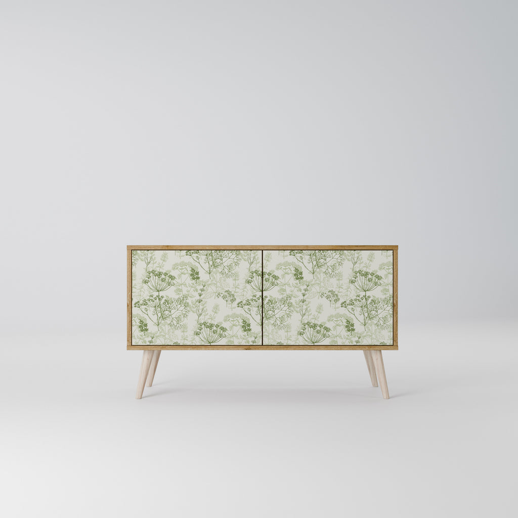 FENNEL BALDACHIN Mobile TV Compatto a 2 Ante