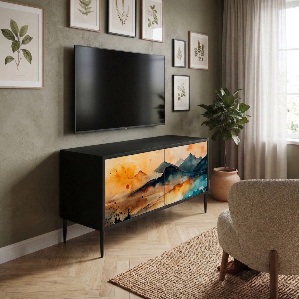 OMINOUS MOUNTAINS Mobile TV Compatto a 2 Ante