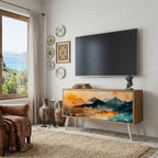 OMINOUS MOUNTAINS Mobile TV Compatto a 2 Ante