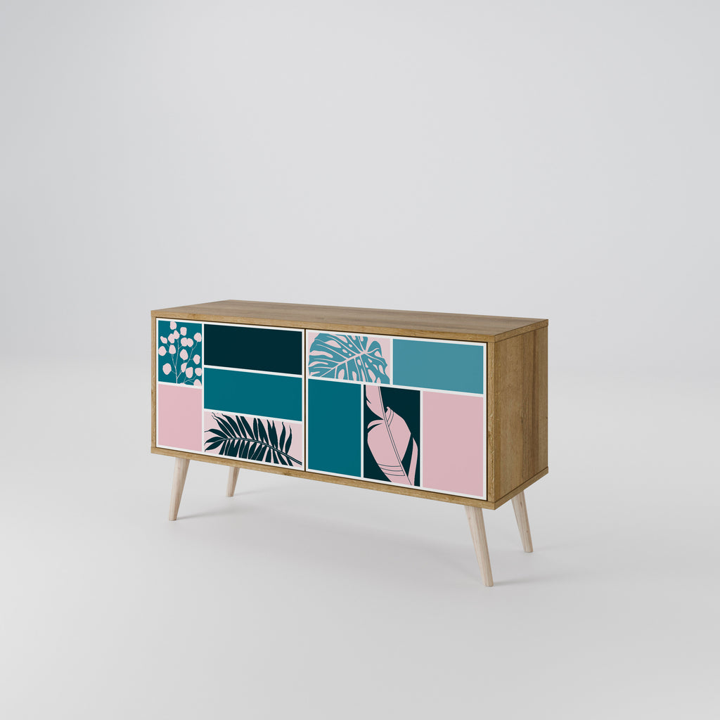 COMBINATION OF SHAPES Συμπαγές έπιπλο τηλεόρασης 2-θυρών