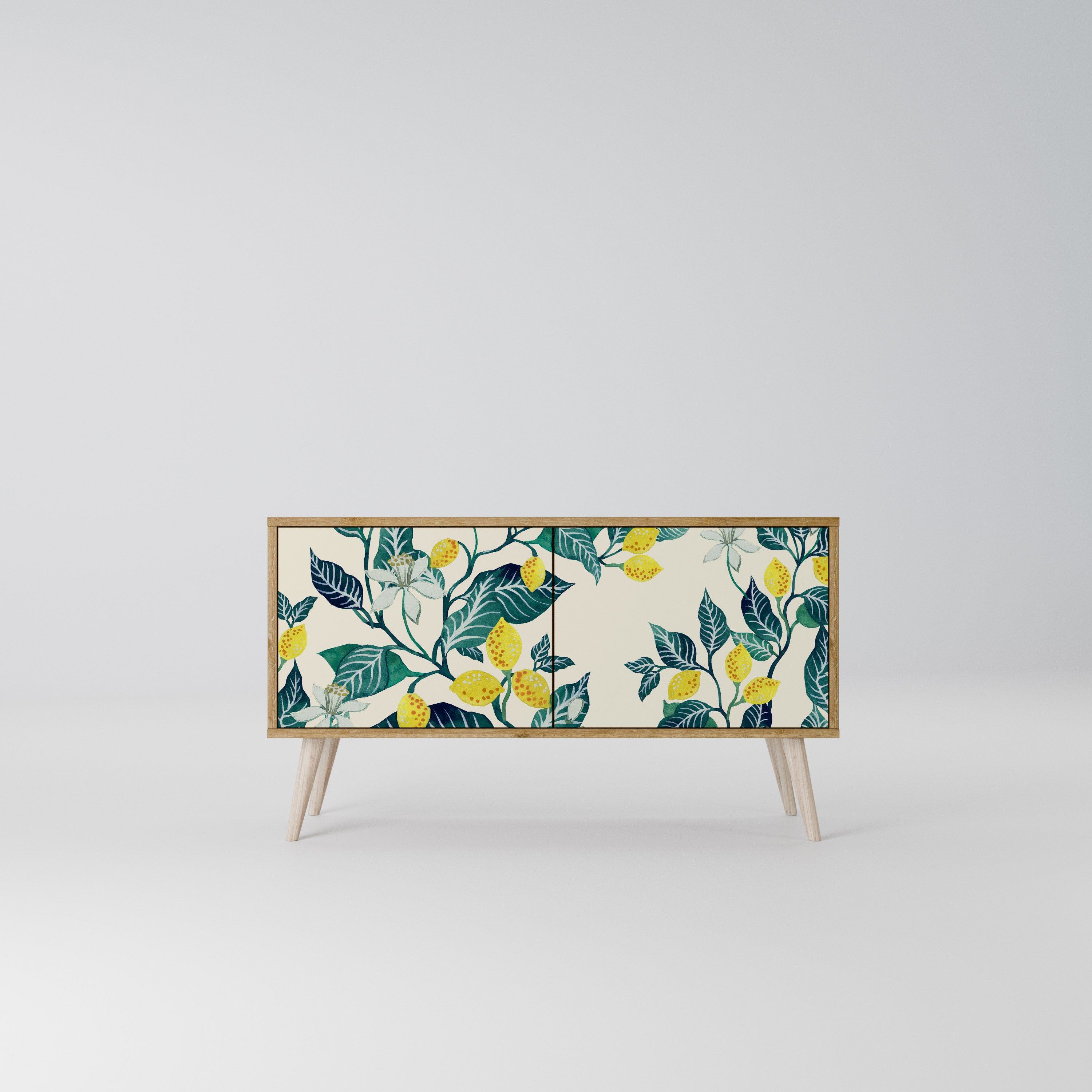 LEMON TREE Móvel de TV Compacto de 2 Portas