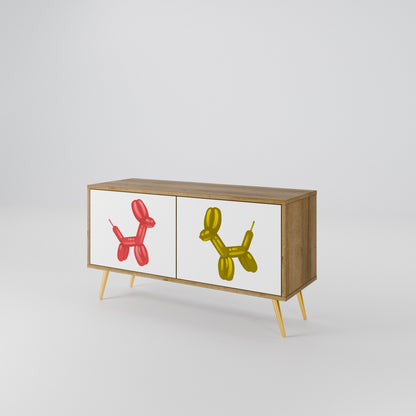 CHILDHOOD MEMORY Mobile TV Compatto a 2 Ante