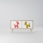 CHILDHOOD MEMORY Mobile TV Compatto a 2 Ante