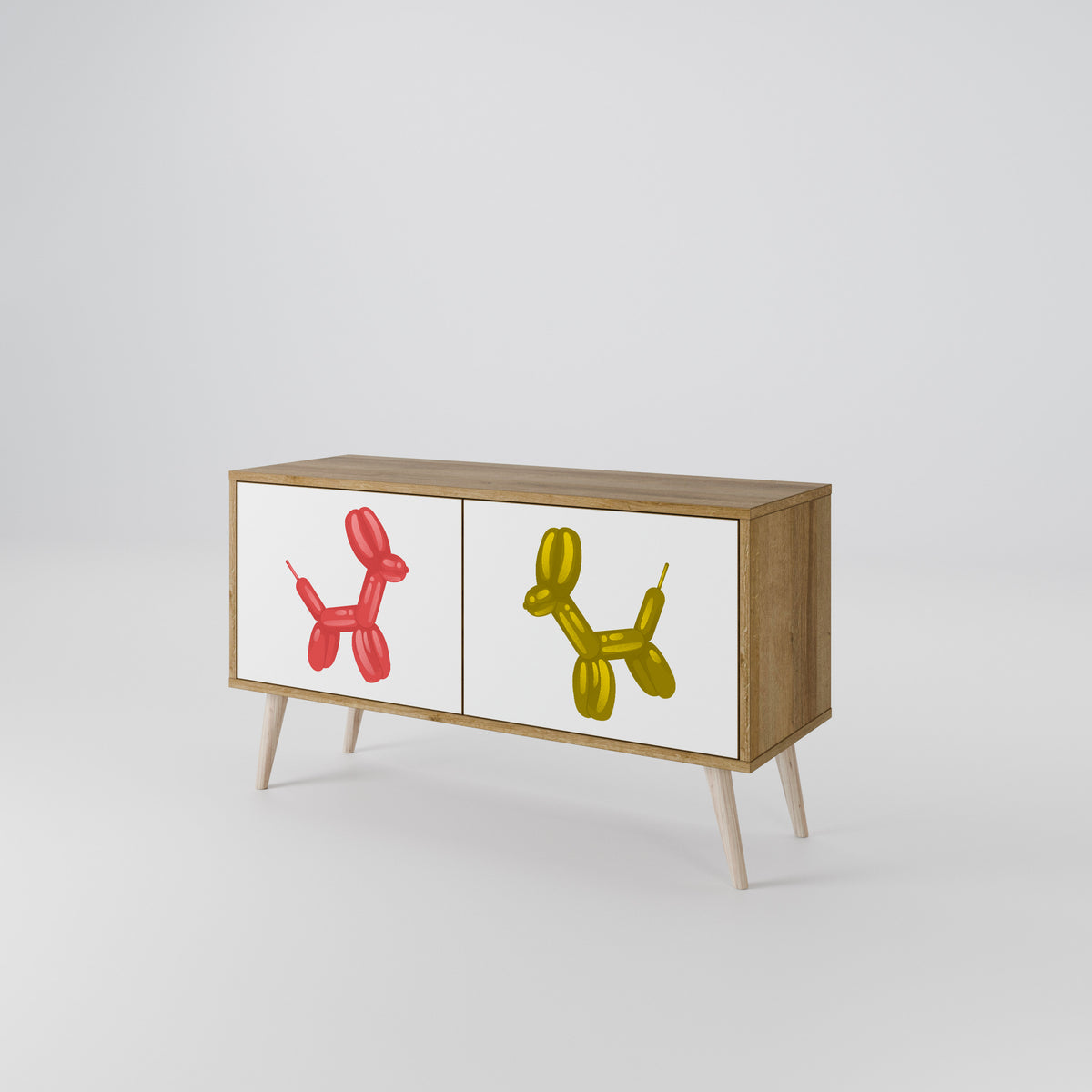 CHILDHOOD MEMORY Mobile TV Compatto a 2 Ante