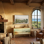 MORNING BY THE LAKE Mobile TV Compatto a 2 Ante