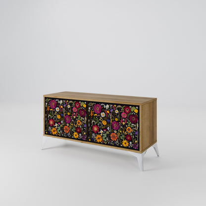 MIDNIGHT GARDEN Kompakter 2-türiger TV-Schrank