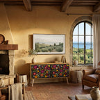 MIDNIGHT GARDEN Mobile TV Compatto a 2 Ante