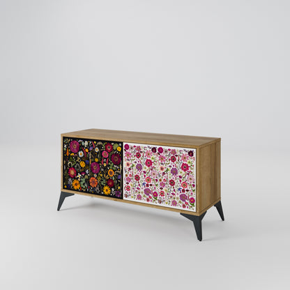 DAYNITE GARDEN Mueble de TV Compacto de 2 puertas