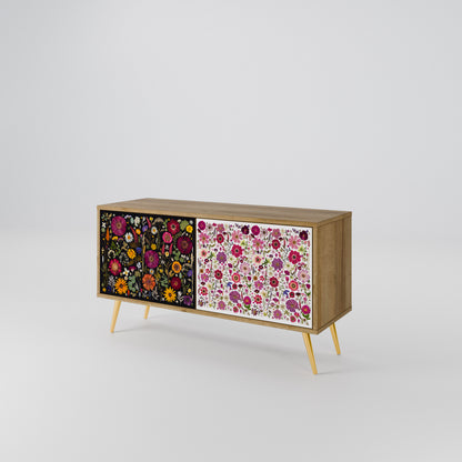 DAYNITE GARDEN Mueble de TV Compacto de 2 puertas