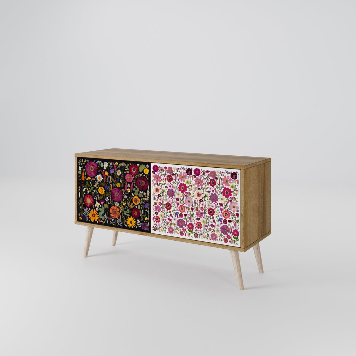 DAYNITE GARDEN Mueble de TV Compacto de 2 puertas