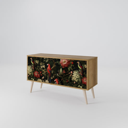 FLORAL FANTASIA Kompaktes 2-türiges TV-Lowboard