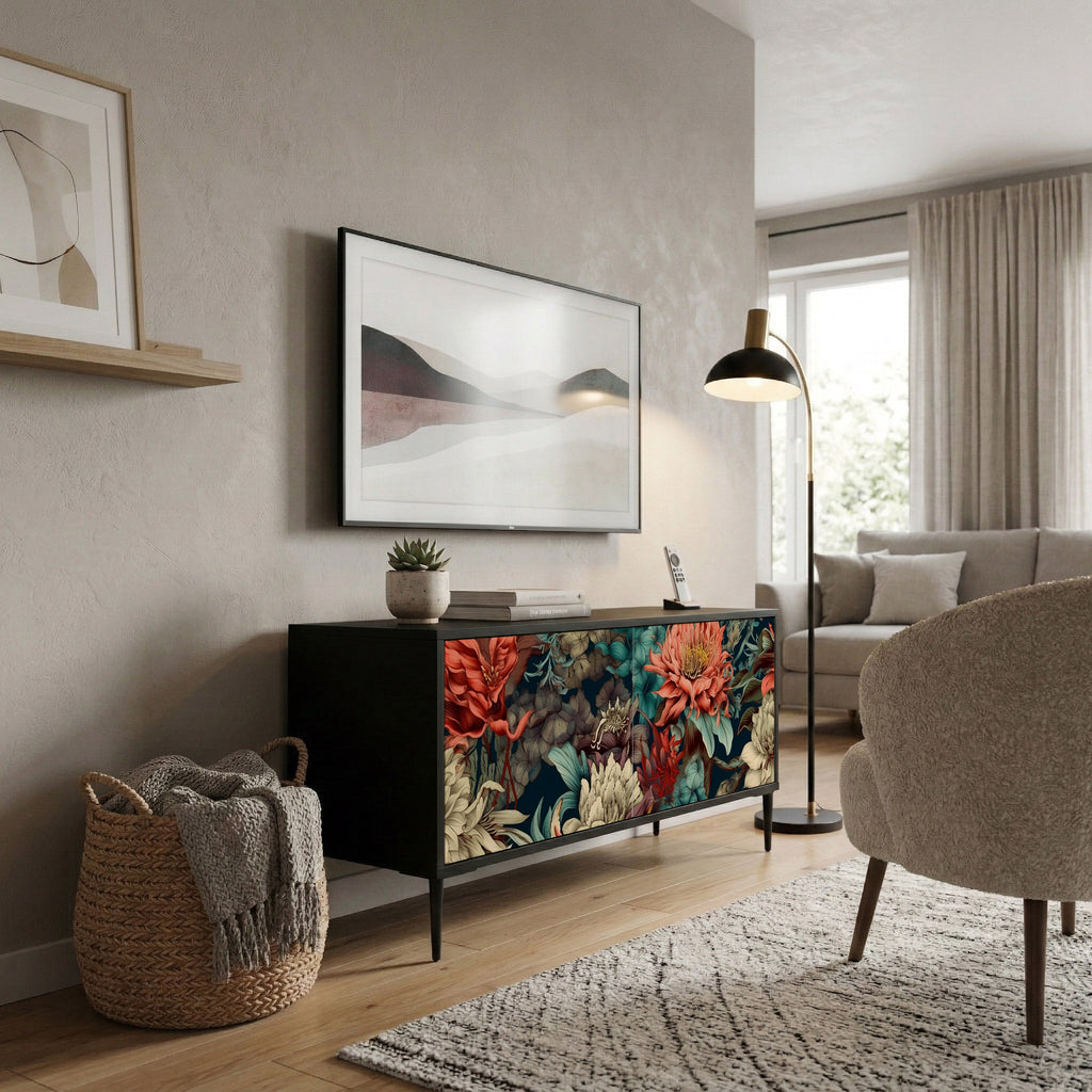 SPROUTING GRACE Kompaktní dvoudveřový TV stolek