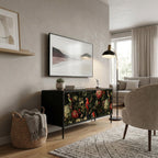 AVIAN GREENERY Compact 2-Door TV Cabinet