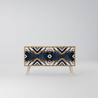 ARTFUL GEOMETRY Kompaktes 2-türiges TV-Lowboard