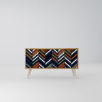 VIBRANT PATCHWORK Mobile TV Compatto a 2 Ante