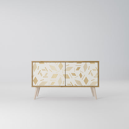 SPOTTED DAZE Compact 2-Door TV Cabinet