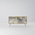 TIMELESS GLIDE Kompaktes 2-türiges TV-Lowboard