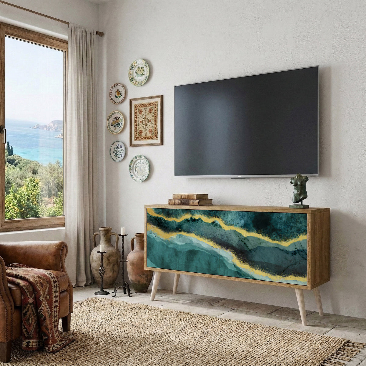GOLDRUSH ODYSSEY Mobile TV Compatto a 2 Ante