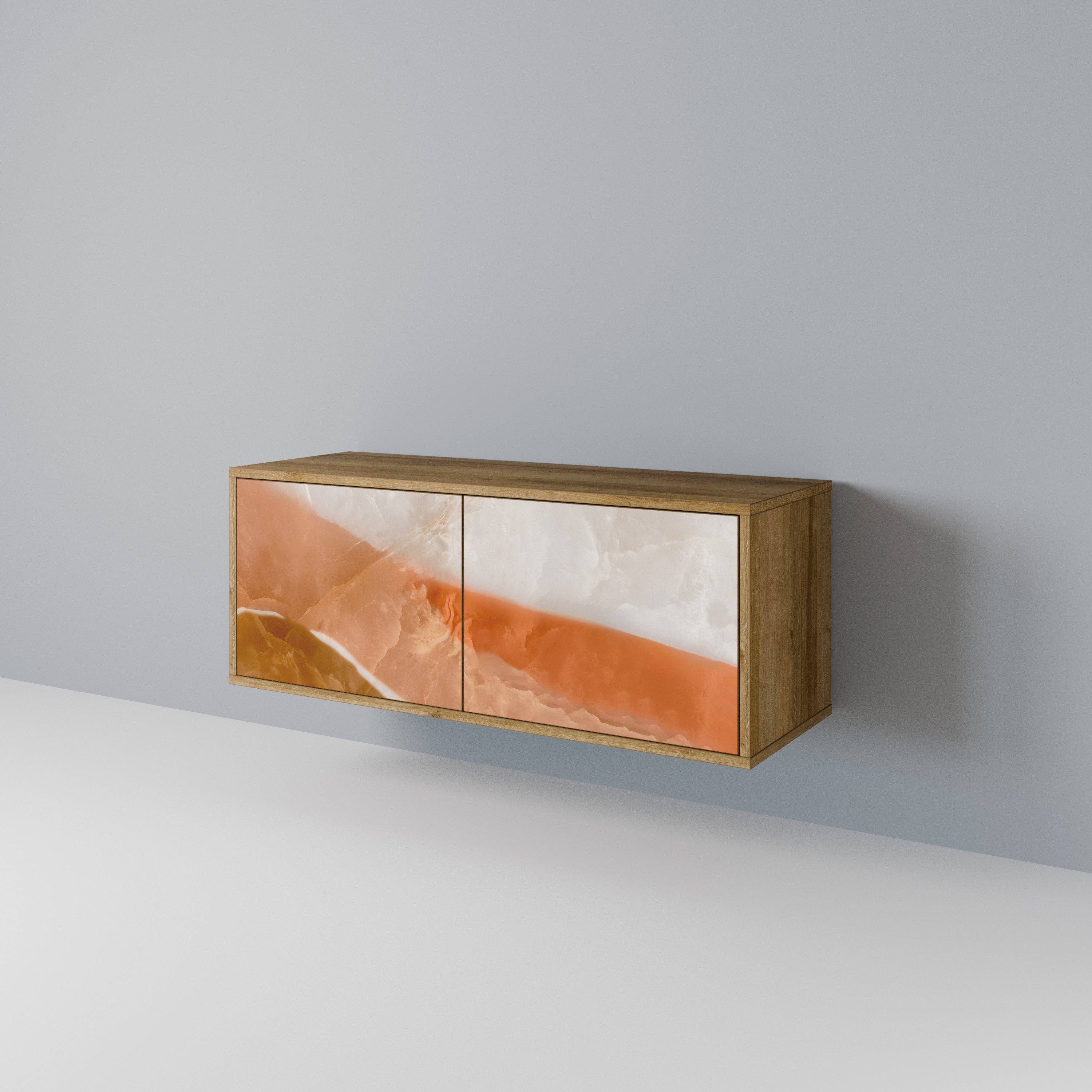 SANDHILLS SPLENDOUR Kompakt TV-bänk med 2 dörrar