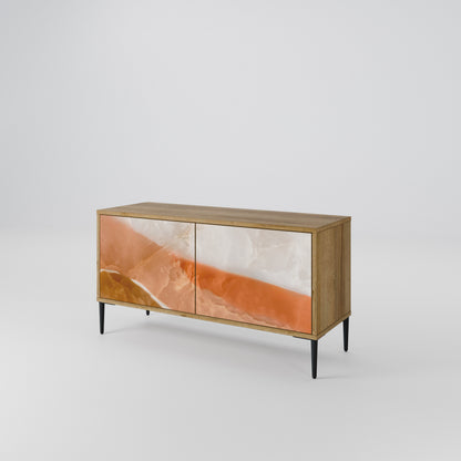 SANDHILLS SPLENDOUR Mueble de TV Compacto de 2 puertas