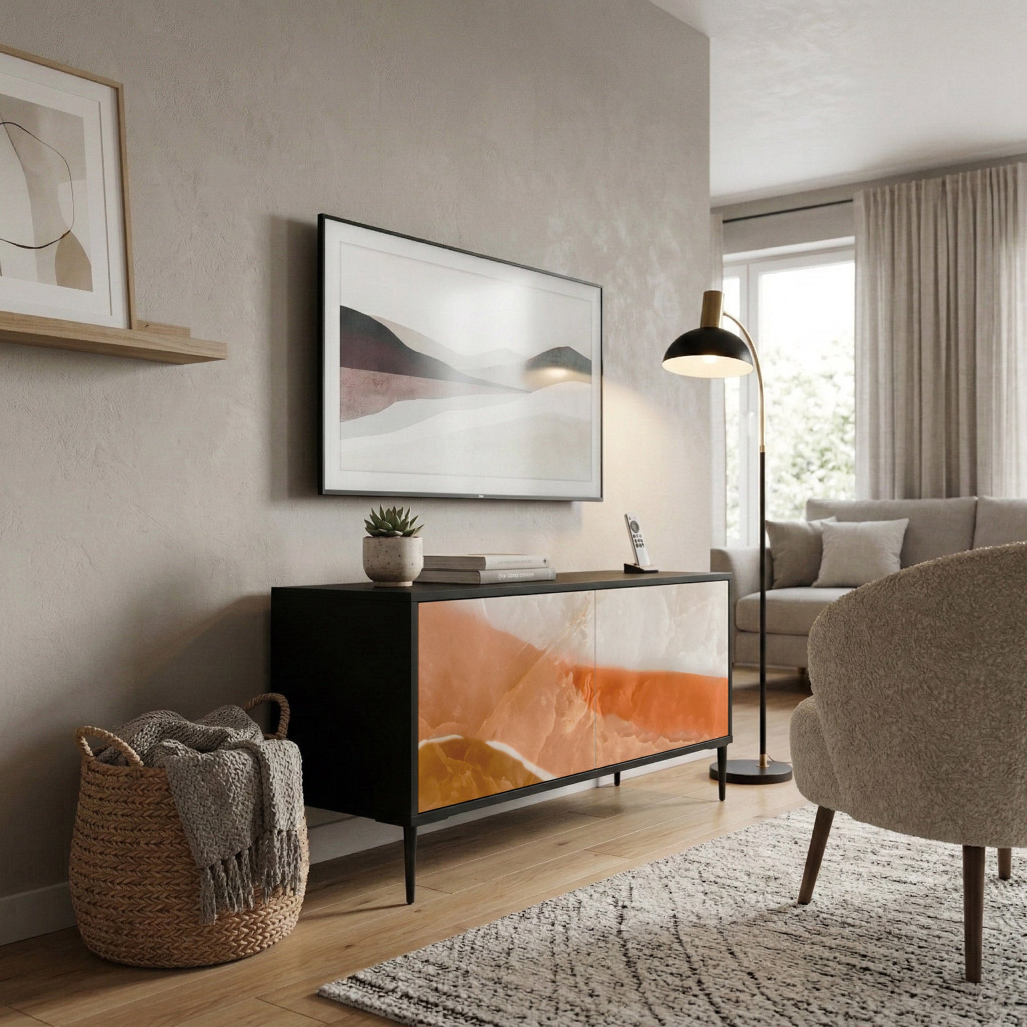 SANDHILLS SPLENDOUR Mobile TV Compatto a 2 Ante