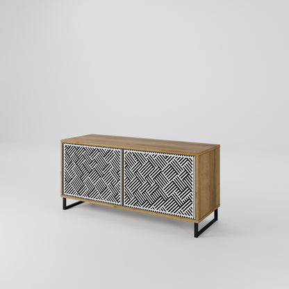 TEMPORARY SEQUENCE Mueble de TV Compacto de 2 puertas