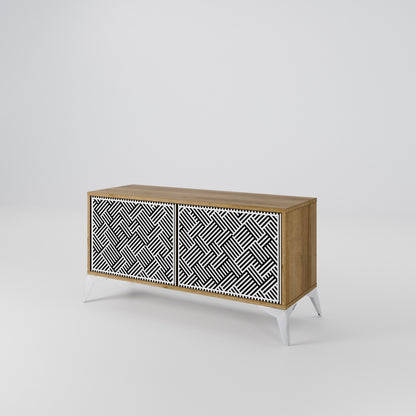 TEMPORARY SEQUENCE Mueble de TV Compacto de 2 puertas