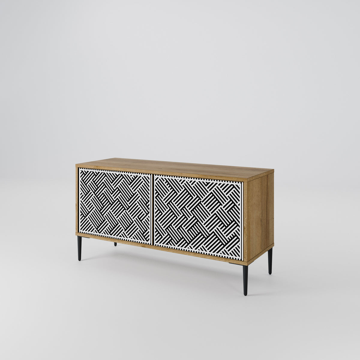 TEMPORARY SEQUENCE Mueble de TV Compacto de 2 puertas