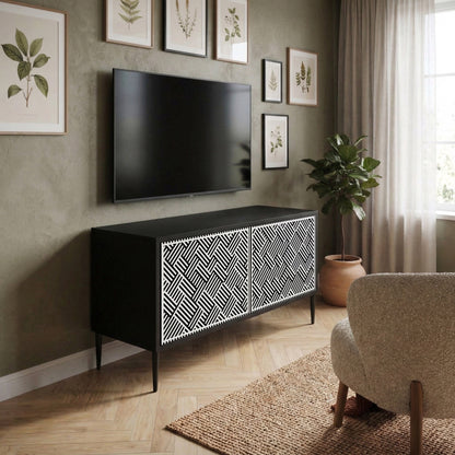 TEMPORARY SEQUENCE Mueble de TV Compacto de 2 puertas