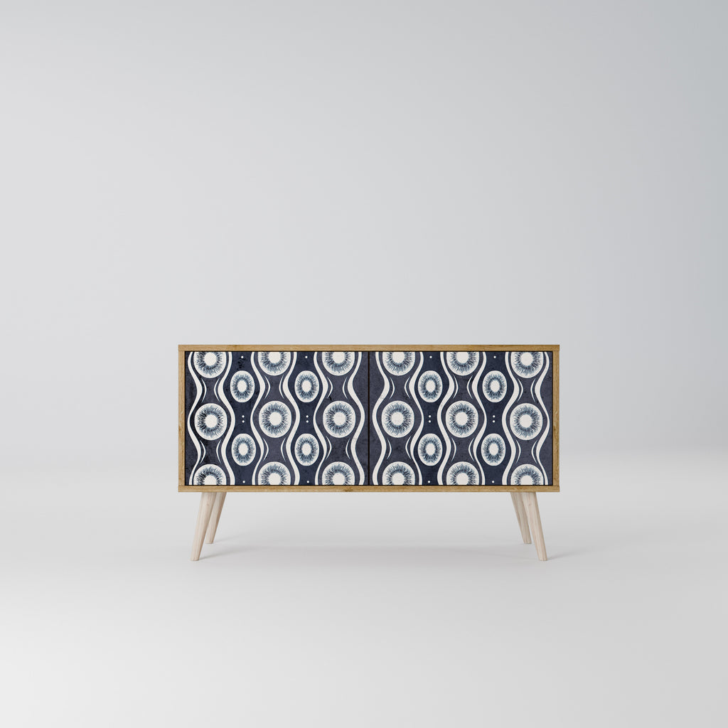 GRAPHITE EYES Kompaktes 2-türiges TV-Lowboard