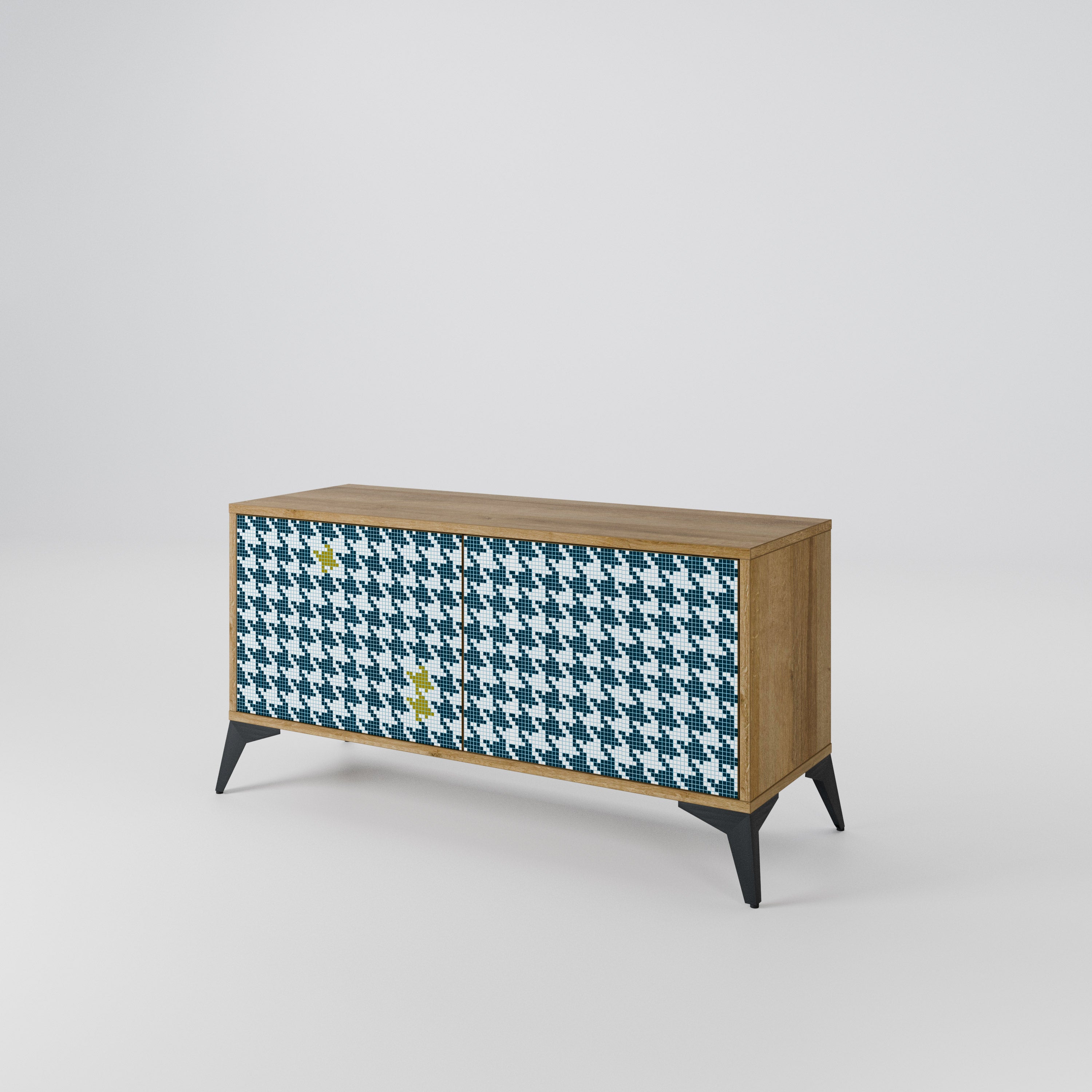 OUT OF CONTEXT Kompakt TV-bänk med 2 dörrar