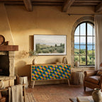 PAINTED SQUARES MIX Mobile TV Compatto a 2 Ante