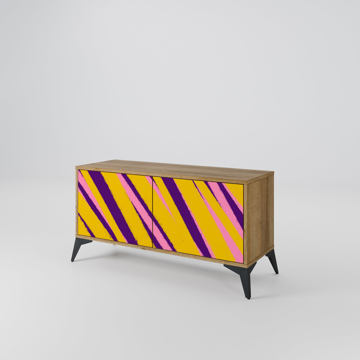 DREAMS COME TRUE Mueble de TV Compacto de 2 puertas