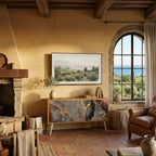 GOLDEN TIDES Mobile TV Compatto a 2 Ante