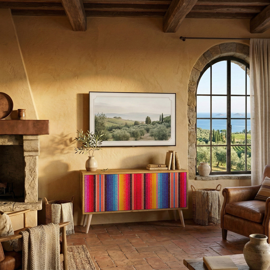 ETHNIC MEXICAN Mobile TV Compatto a 2 Ante