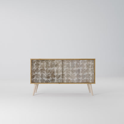 SLIGHTLY BLURRED Compact 2-Door TV Cabinet