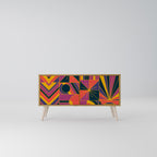 ELECTRIC PATTERNS Mobile TV Compatto a 2 Ante