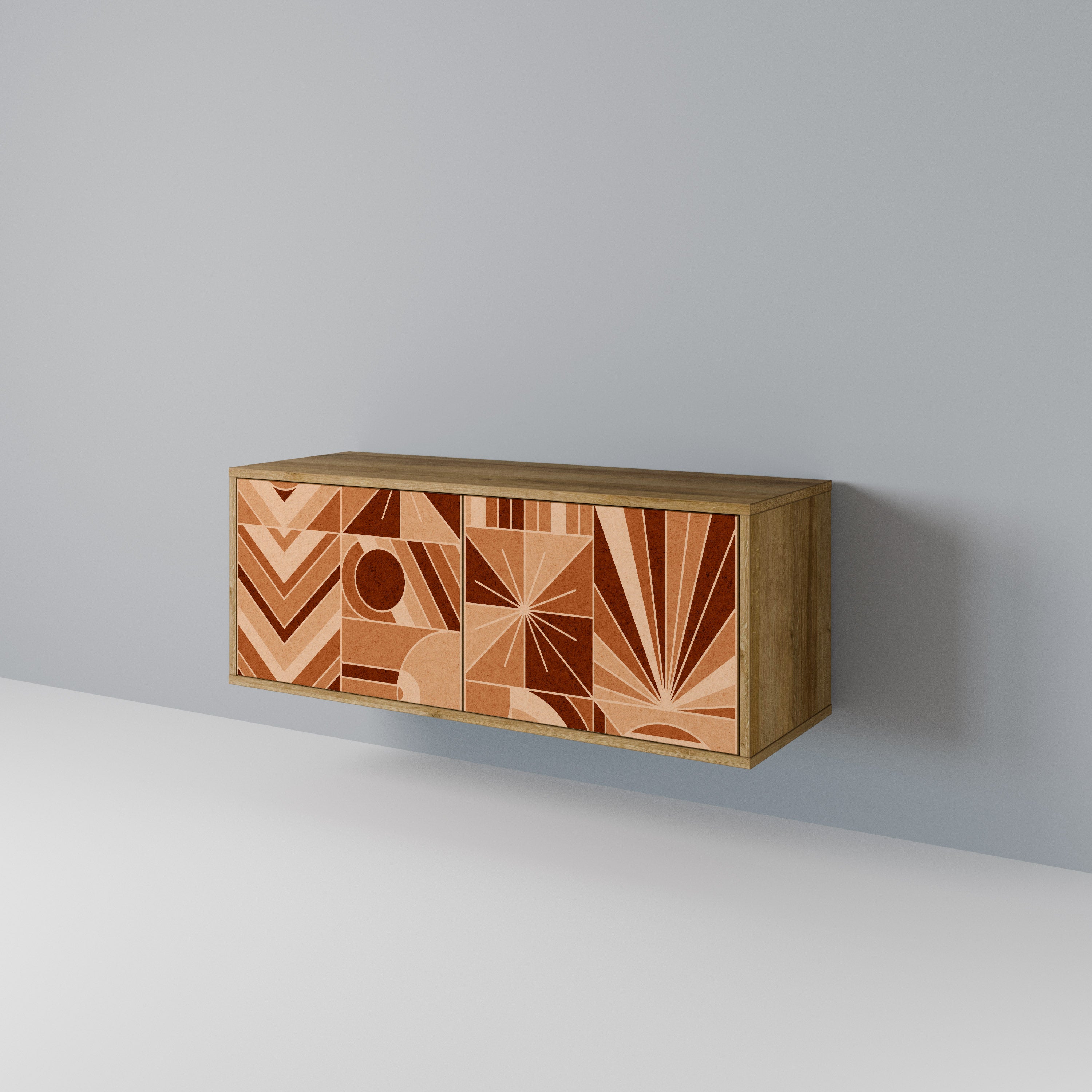 PRISM MOSAIC Συμπαγές έπιπλο τηλεόρασης 2-θυρών