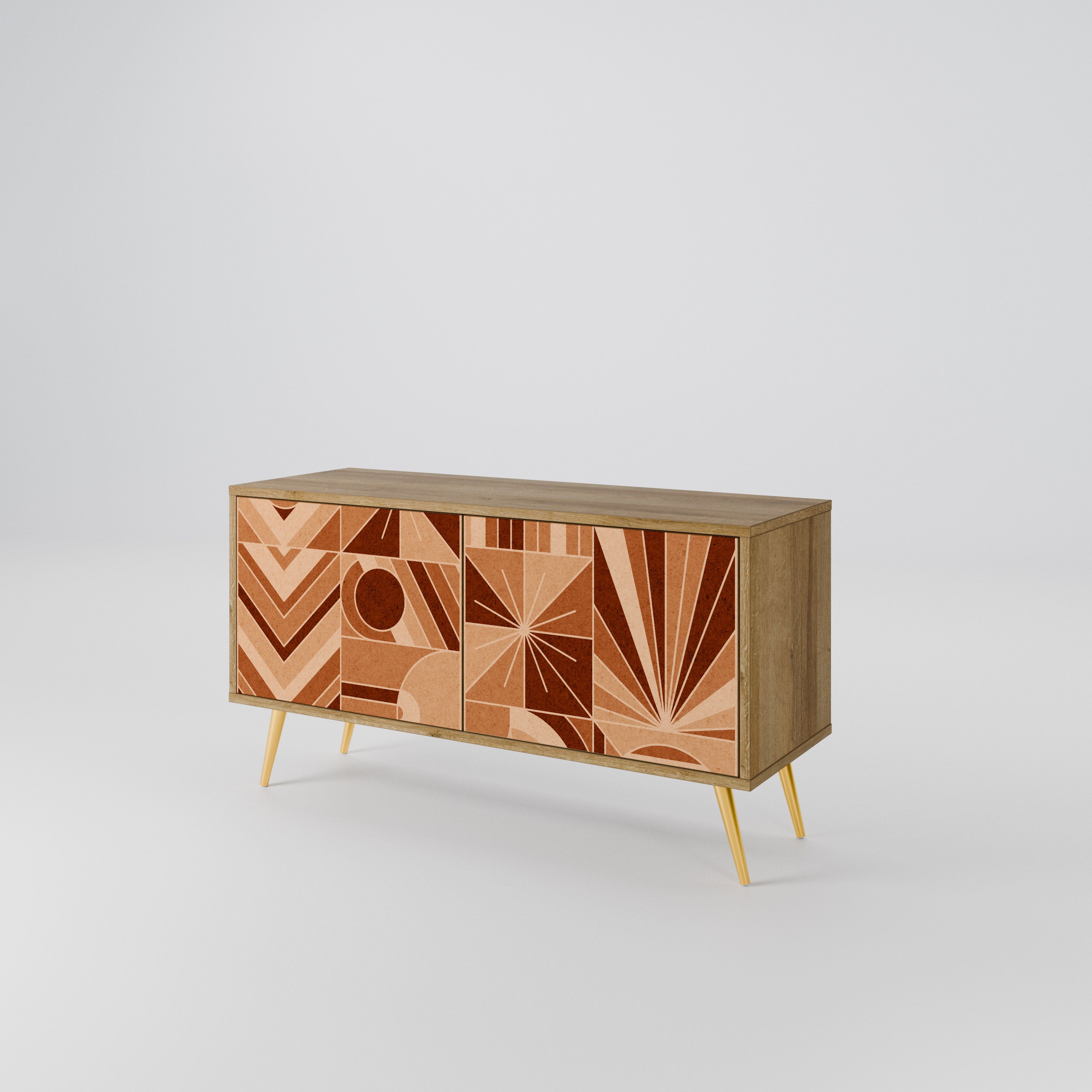 PRISM MOSAIC Συμπαγές έπιπλο τηλεόρασης 2-θυρών