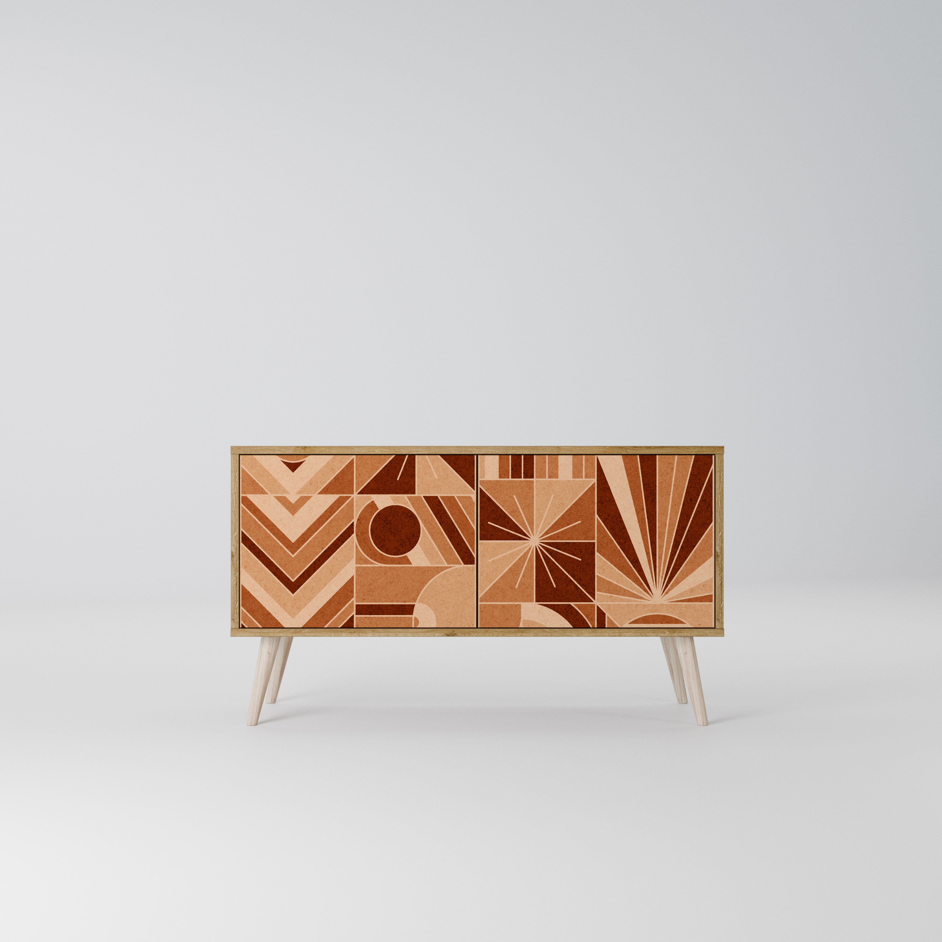 PRISM MOSAIC Móvel de TV Compacto de 2 Portas