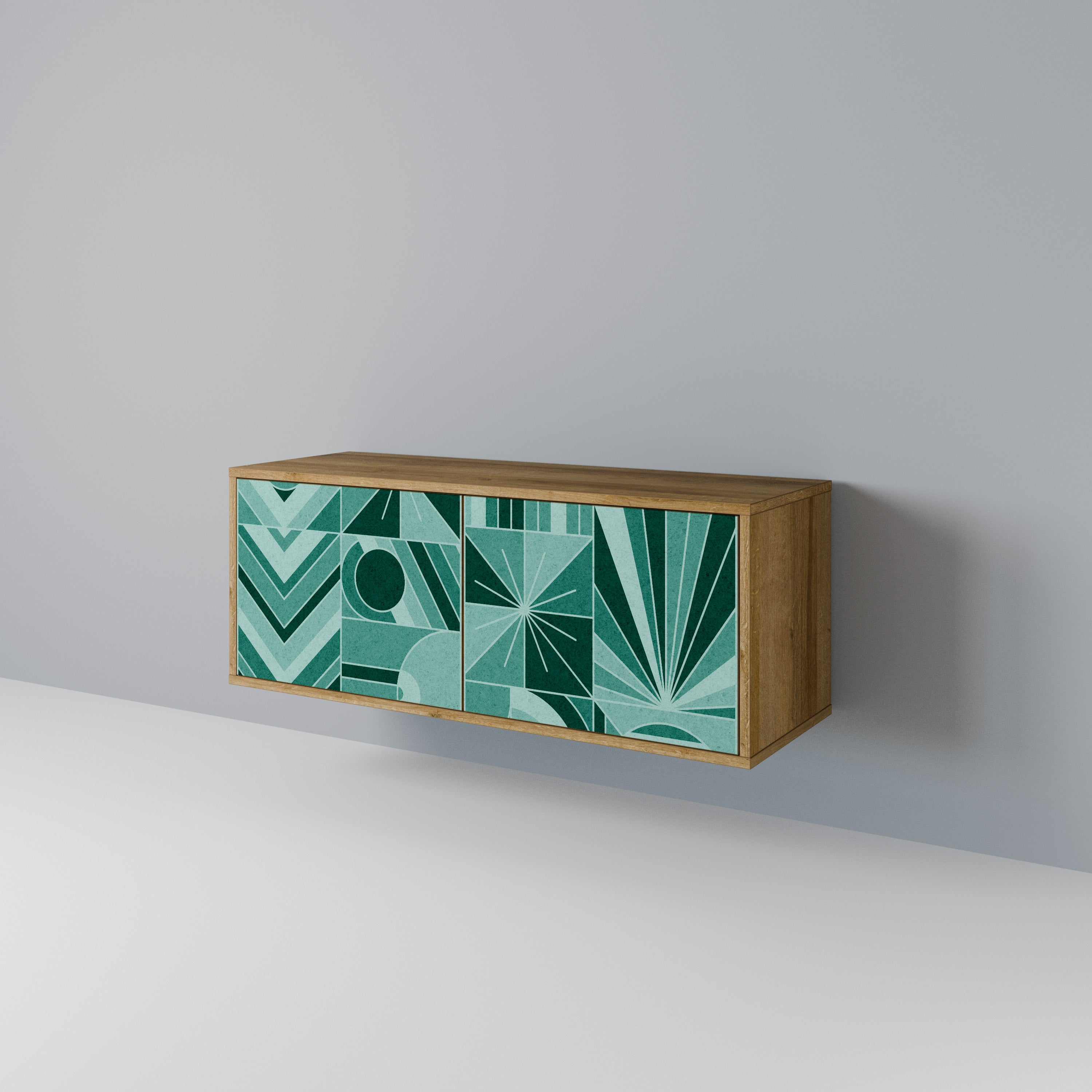 HARMONIC GRID Συμπαγές έπιπλο τηλεόρασης 2-θυρών