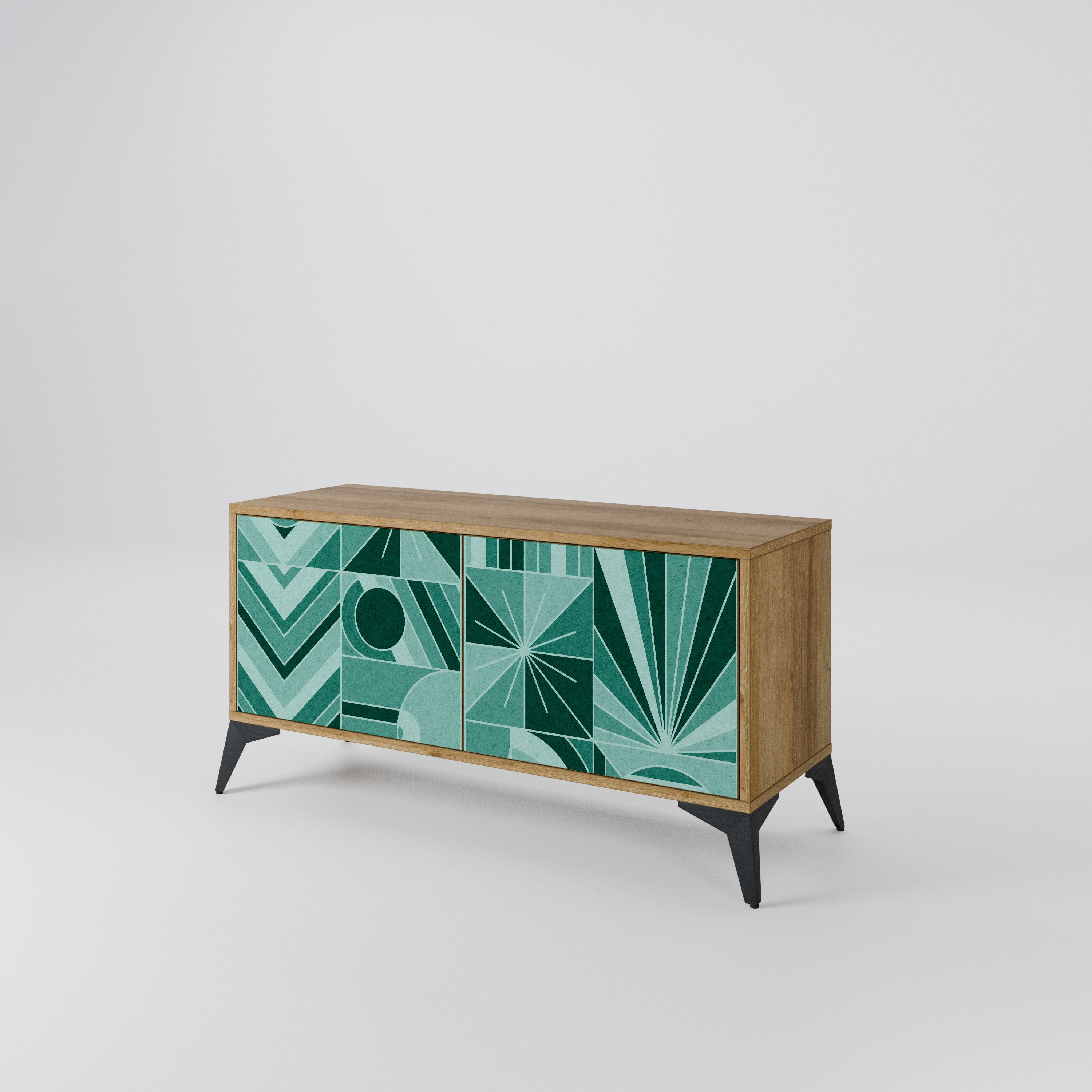 HARMONIC GRID Συμπαγές έπιπλο τηλεόρασης 2-θυρών