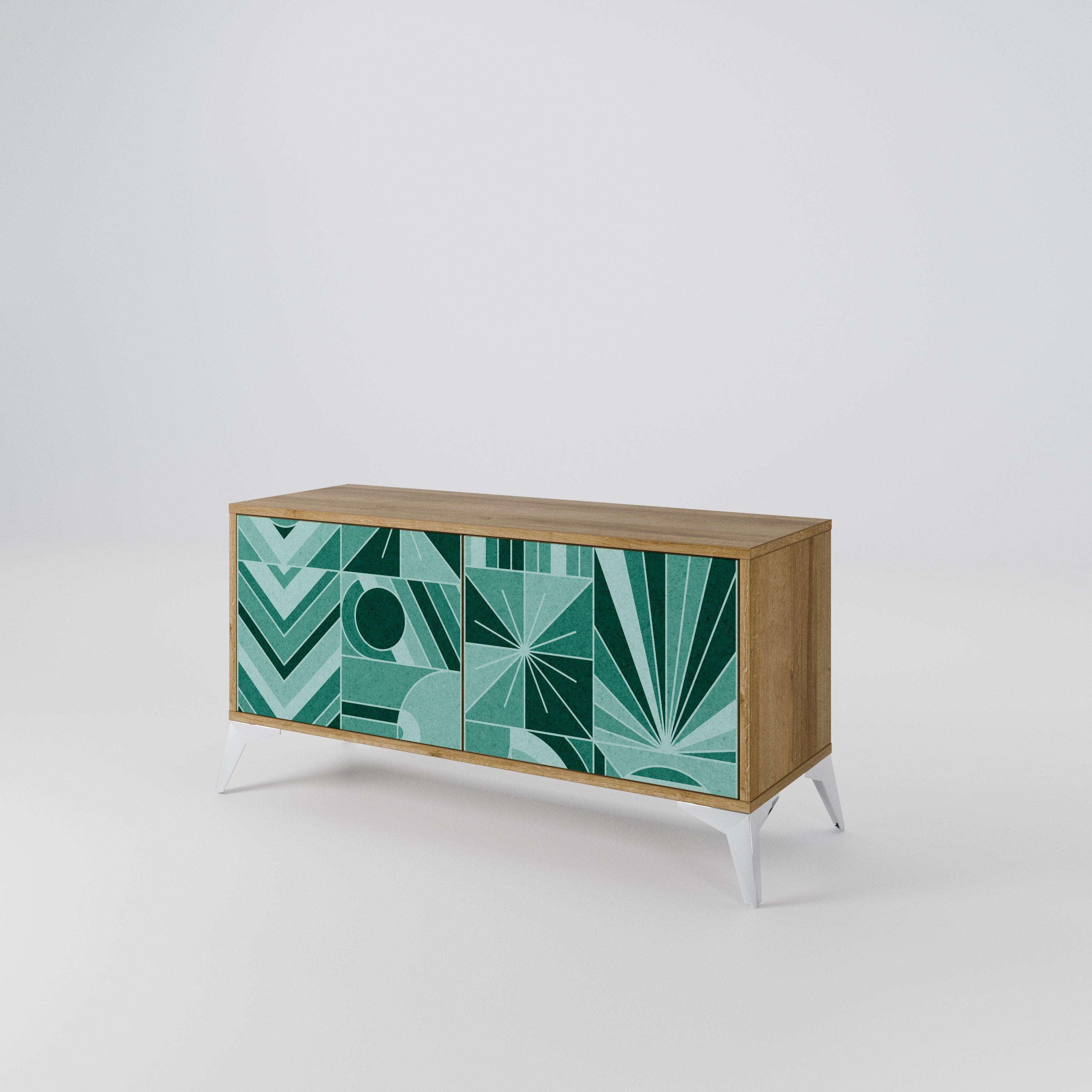 HARMONIC GRID Συμπαγές έπιπλο τηλεόρασης 2-θυρών