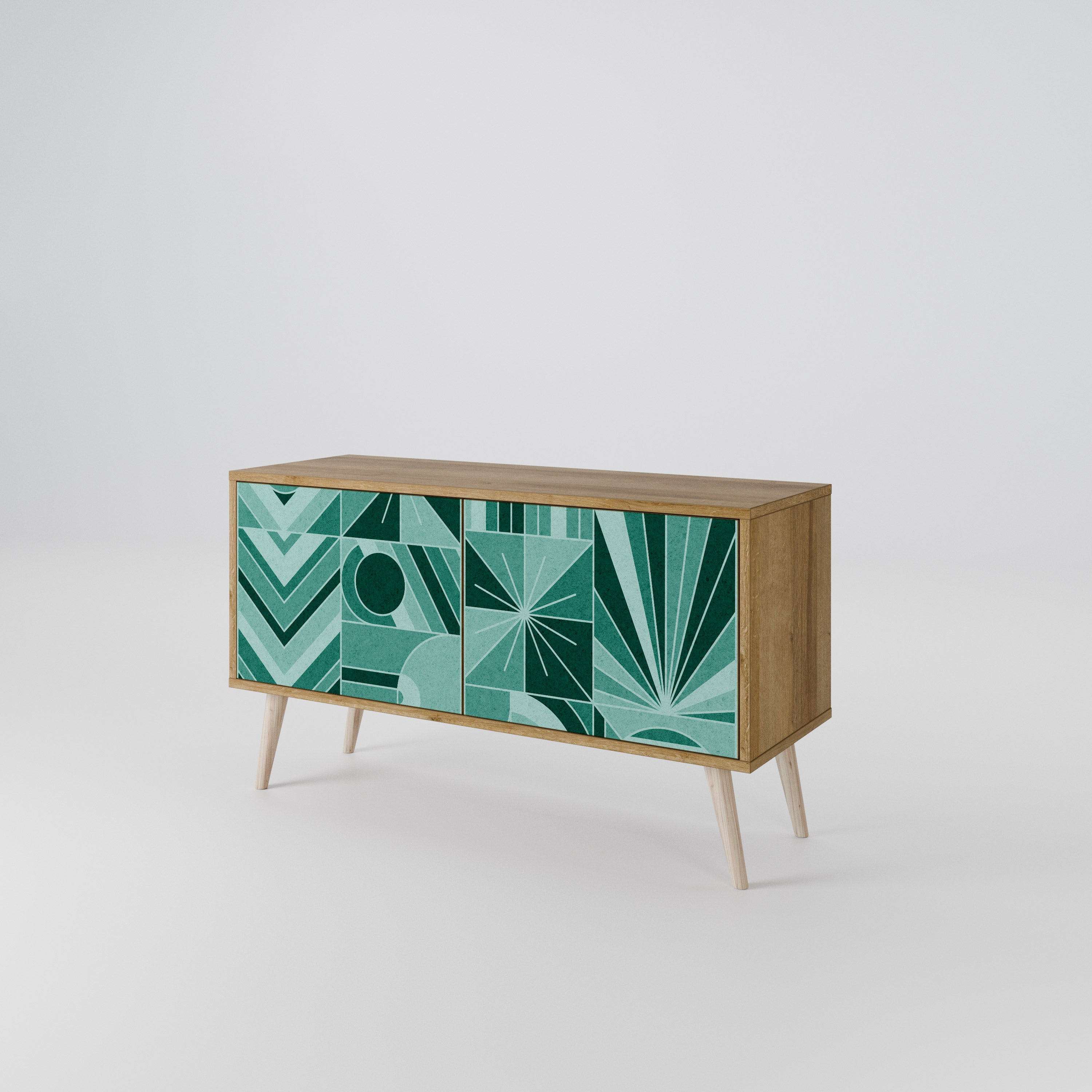 HARMONIC GRID Συμπαγές έπιπλο τηλεόρασης 2-θυρών