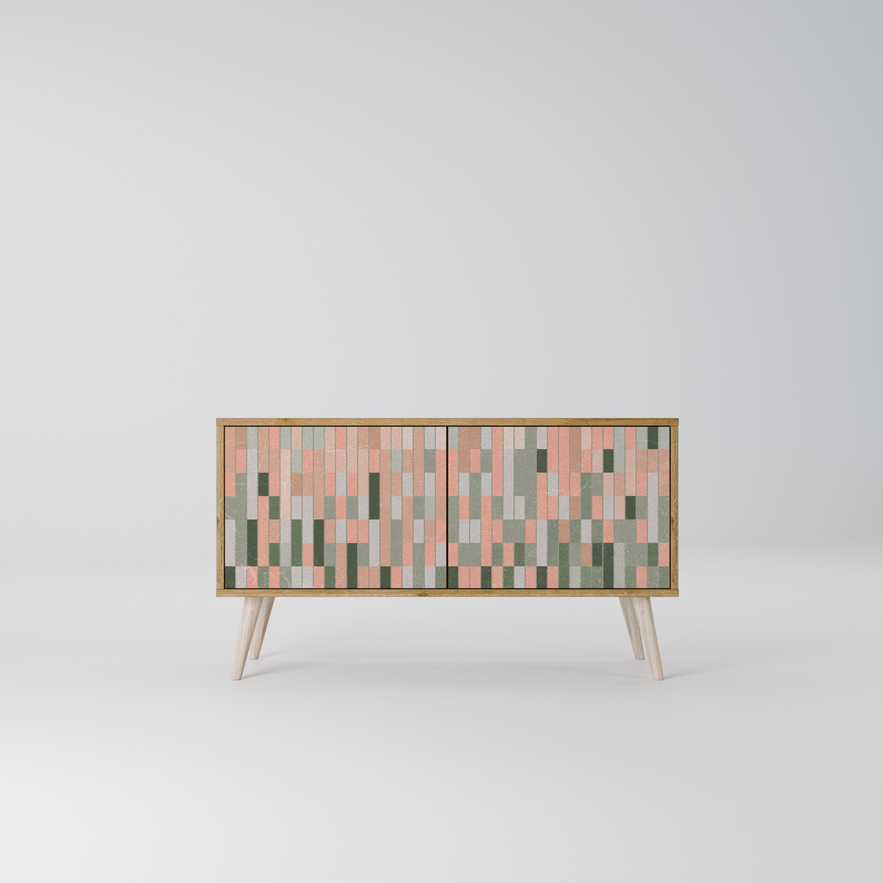 BUILDING THE FUTURE Móvel de TV Compacto de 2 Portas