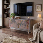 GILDED SWIRLS Mobile TV Compatto a 2 Ante