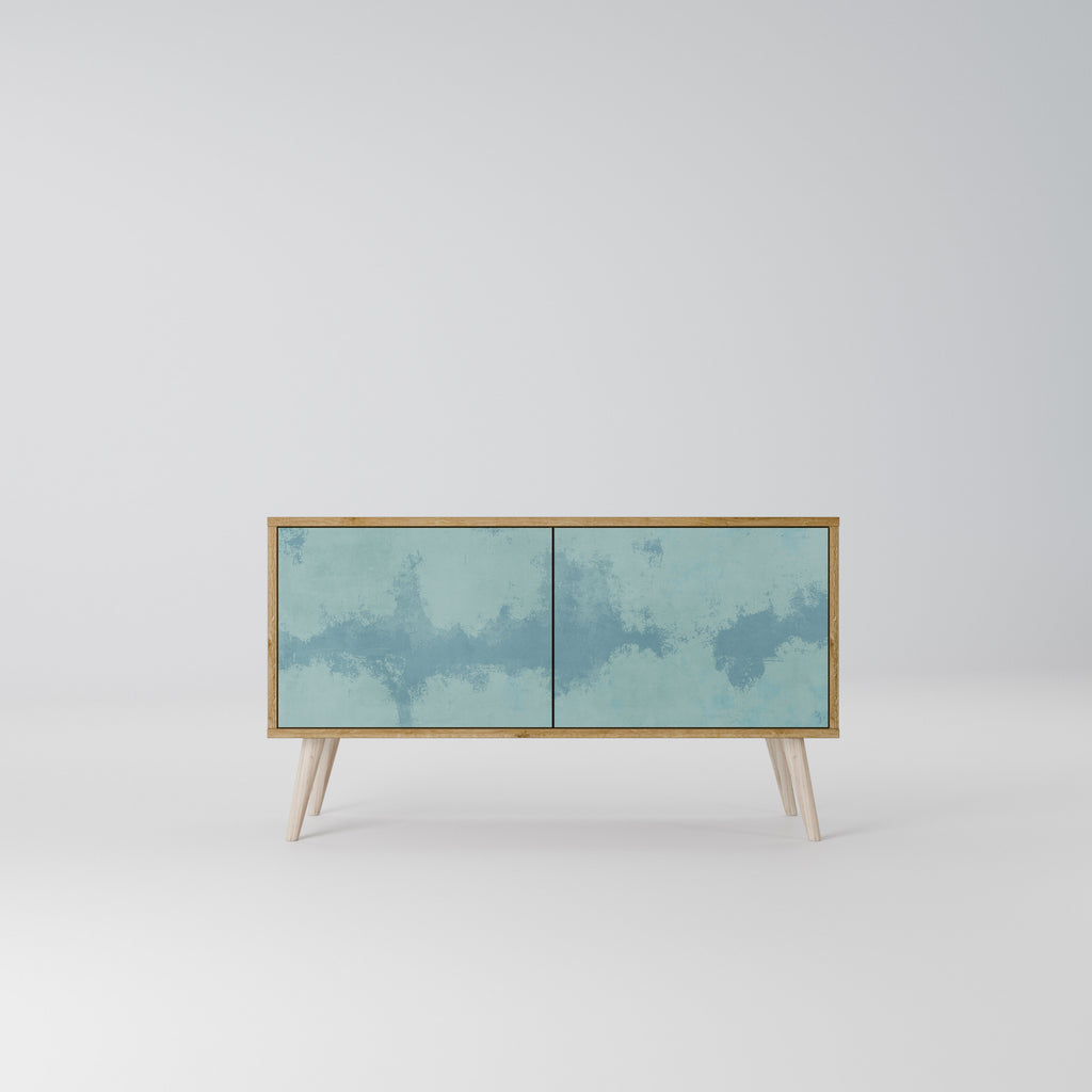 SKY WASH Kompaktes 2-türiges TV-Lowboard