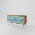 SKY WASH Kompaktes 2-türiges TV-Lowboard